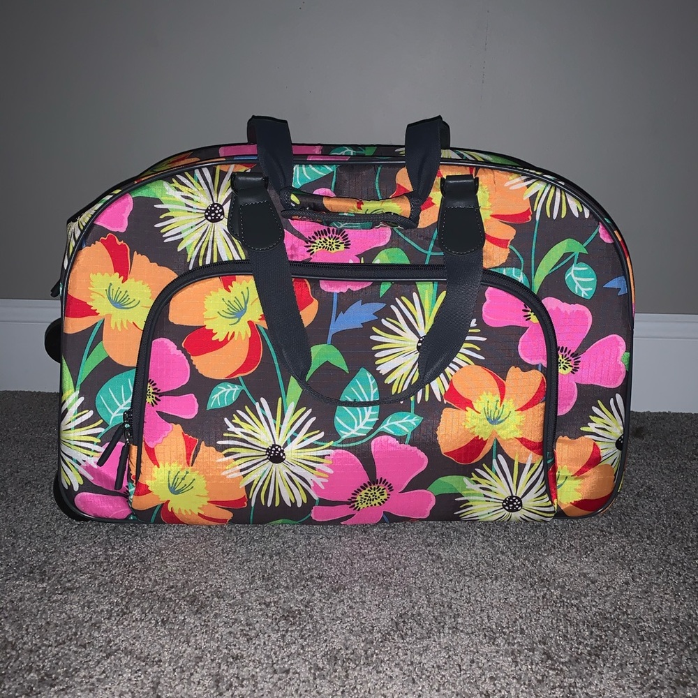 Vera Bradley suitcase